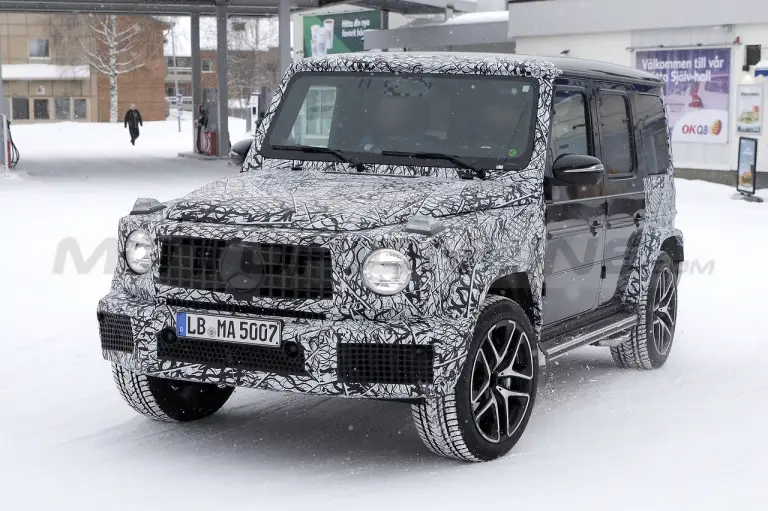 Mercedes-AMG G 63 restyling - Foto Spia 25-02-2022 - 3