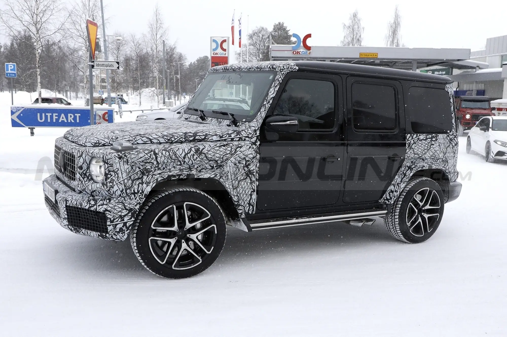 Mercedes-AMG G 63 restyling - Foto Spia 25-02-2022 - 7