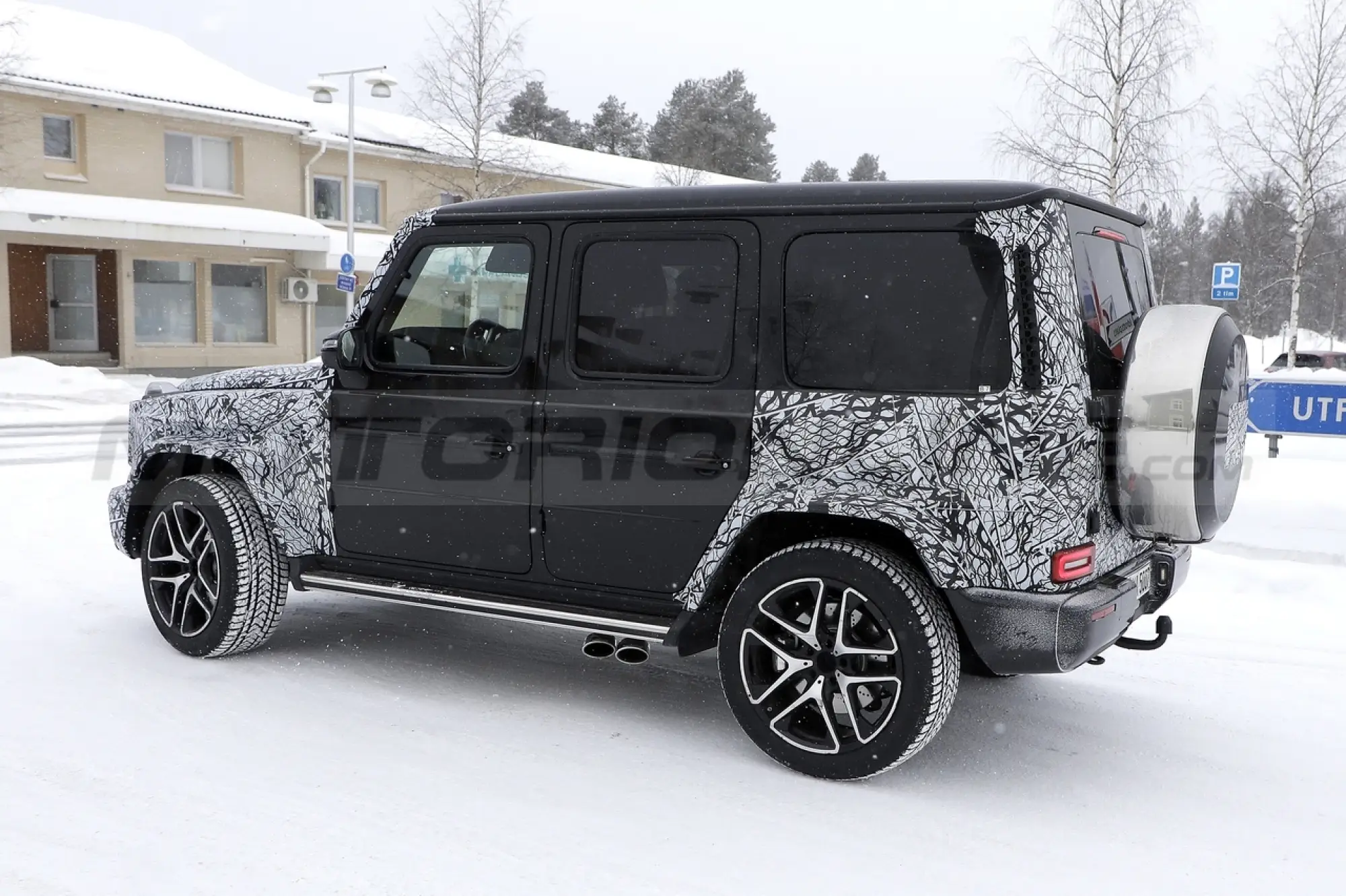 Mercedes-AMG G 63 restyling - Foto Spia 25-02-2022 - 12