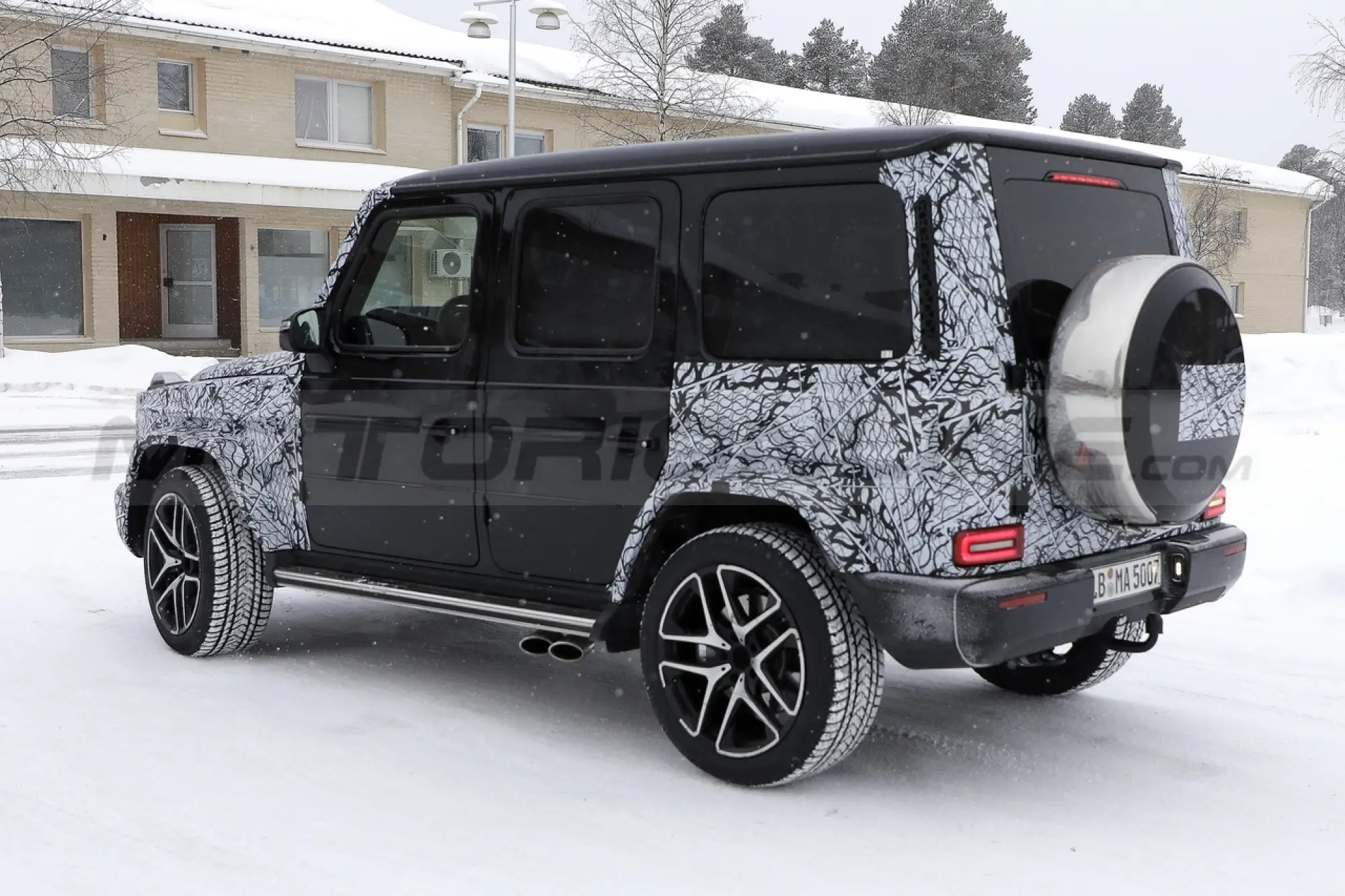 Mercedes-AMG G 63 restyling - Foto Spia 25-02-2022 - 10