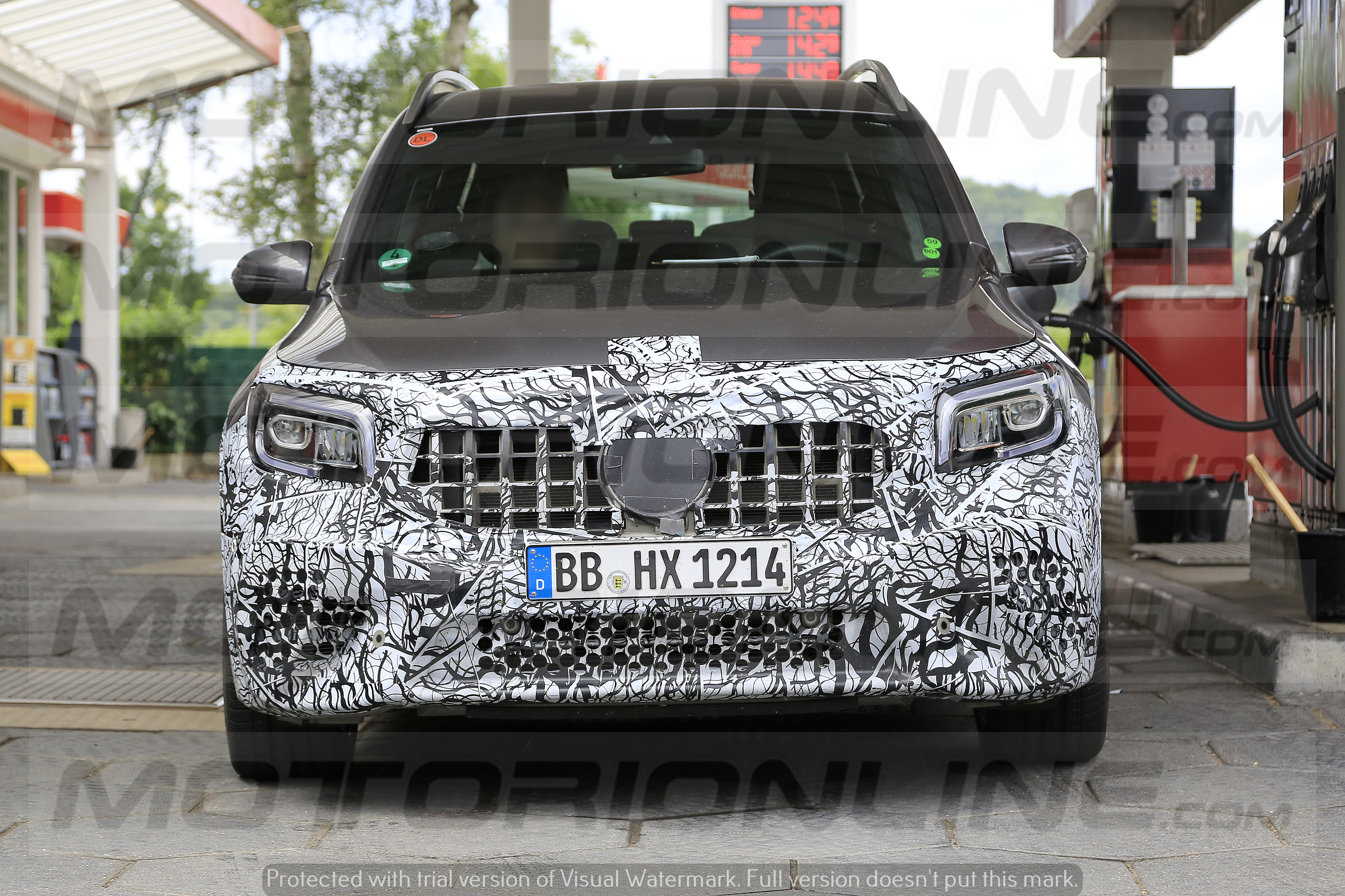 Mercedes AMG GLB 45 2019 - foto spia 