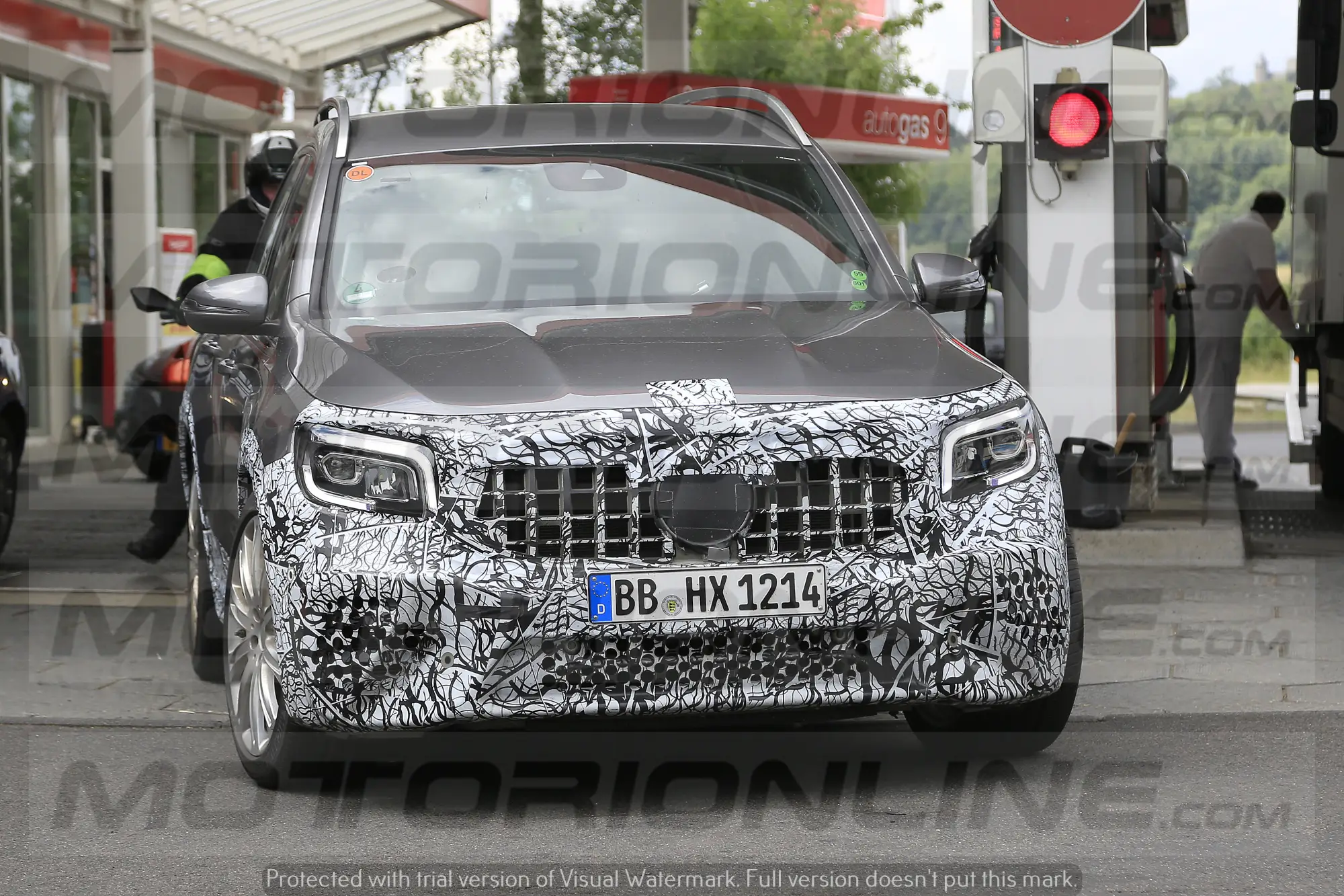 Mercedes AMG GLB 45 2019 - foto spia  - 2