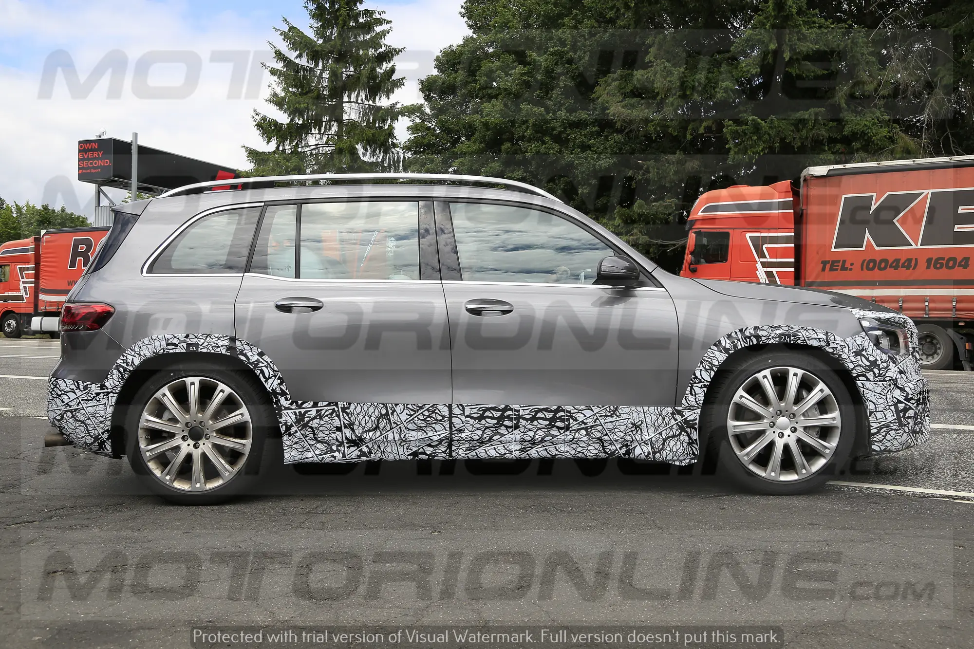 Mercedes AMG GLB 45 2019 - foto spia  - 7