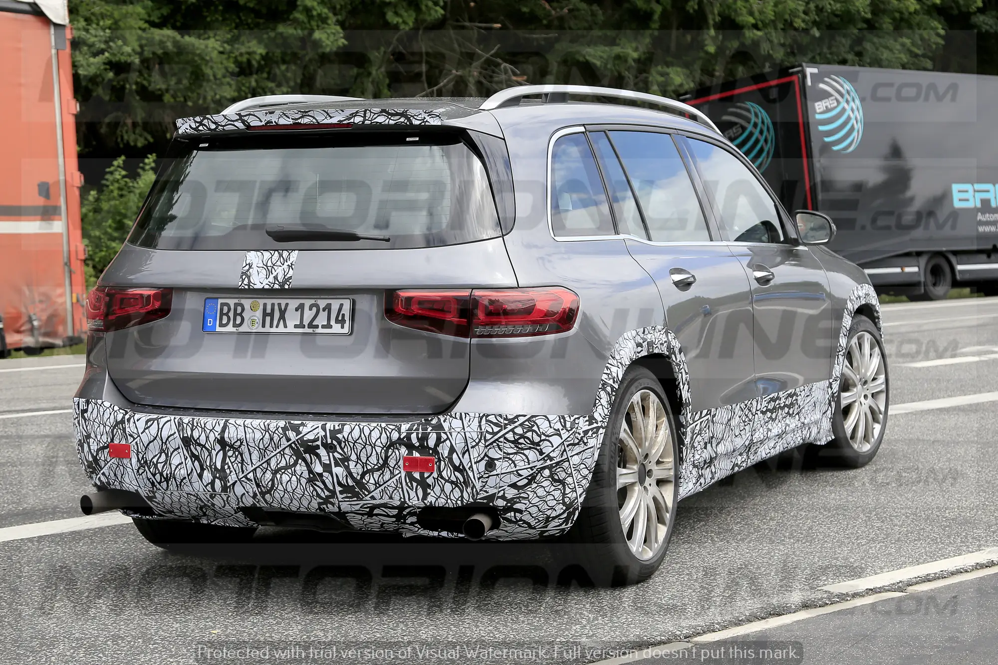 Mercedes AMG GLB 45 2019 - foto spia  - 9