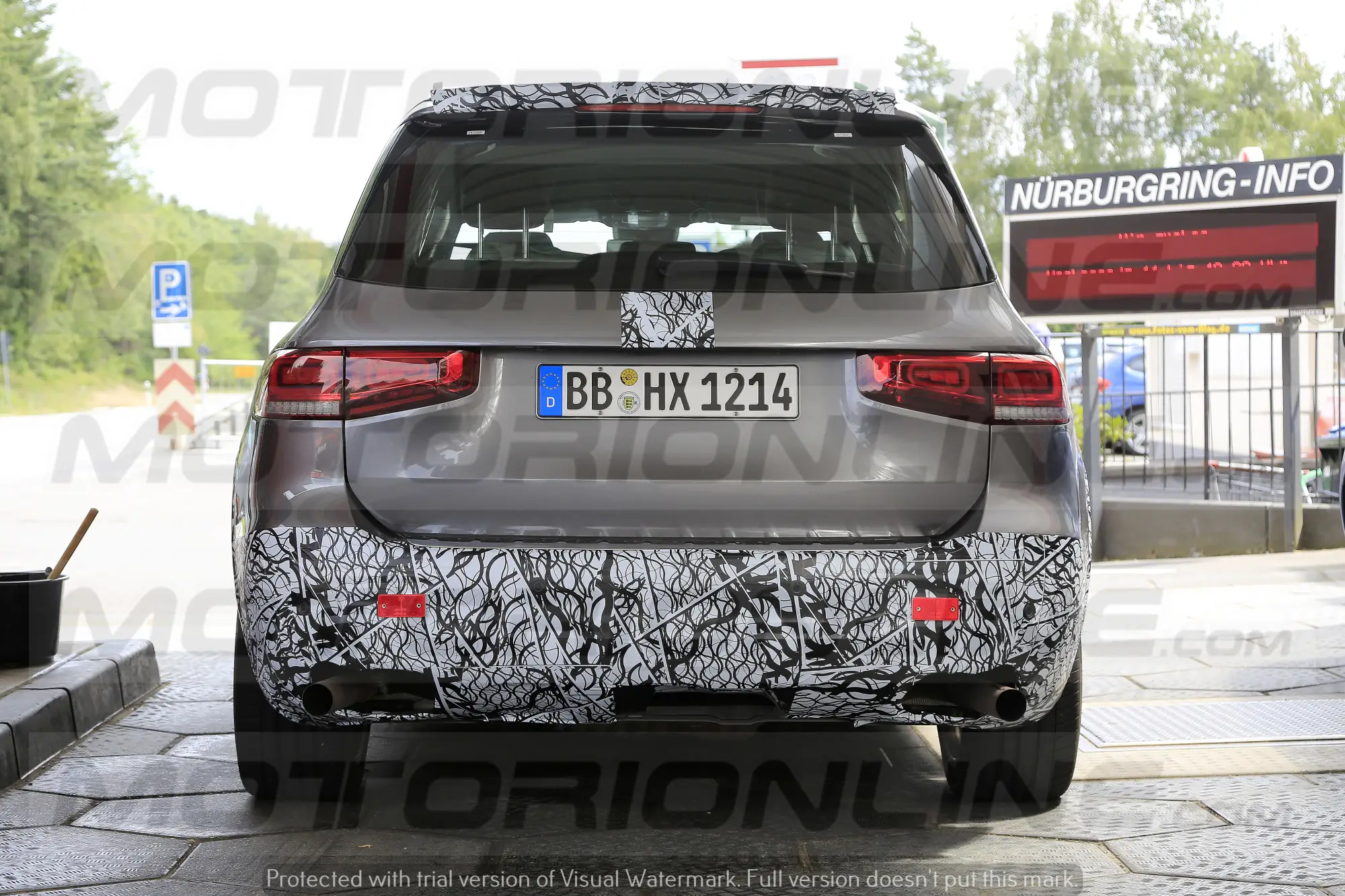 Mercedes AMG GLB 45 2019 - foto spia  - 10