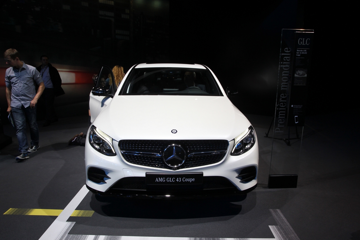 Mercedes AMG GLC 43 Coupe - Salone di Parigi 2016