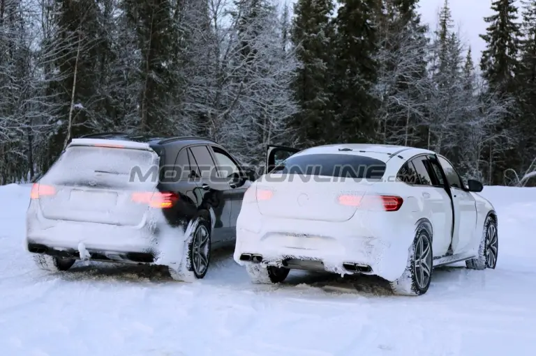 Mercedes-AMG GLC 63 Coupe - Foto spia 01-02-2017 - 12