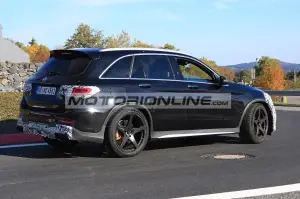 Mercedes AMG GLC 63 facelift - Foto spia 16-10-2018 - 23