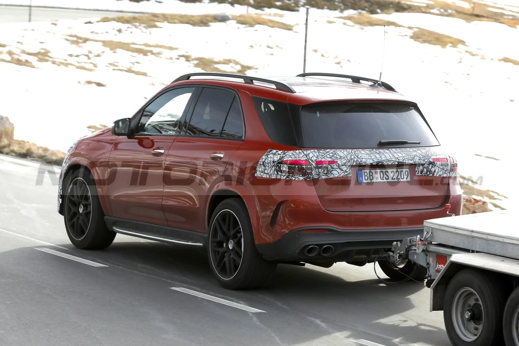 Mercedes-AMG GLE 53 e GLE 53 Coupé 2024 - Foto Spia 07-10-2022 - 8