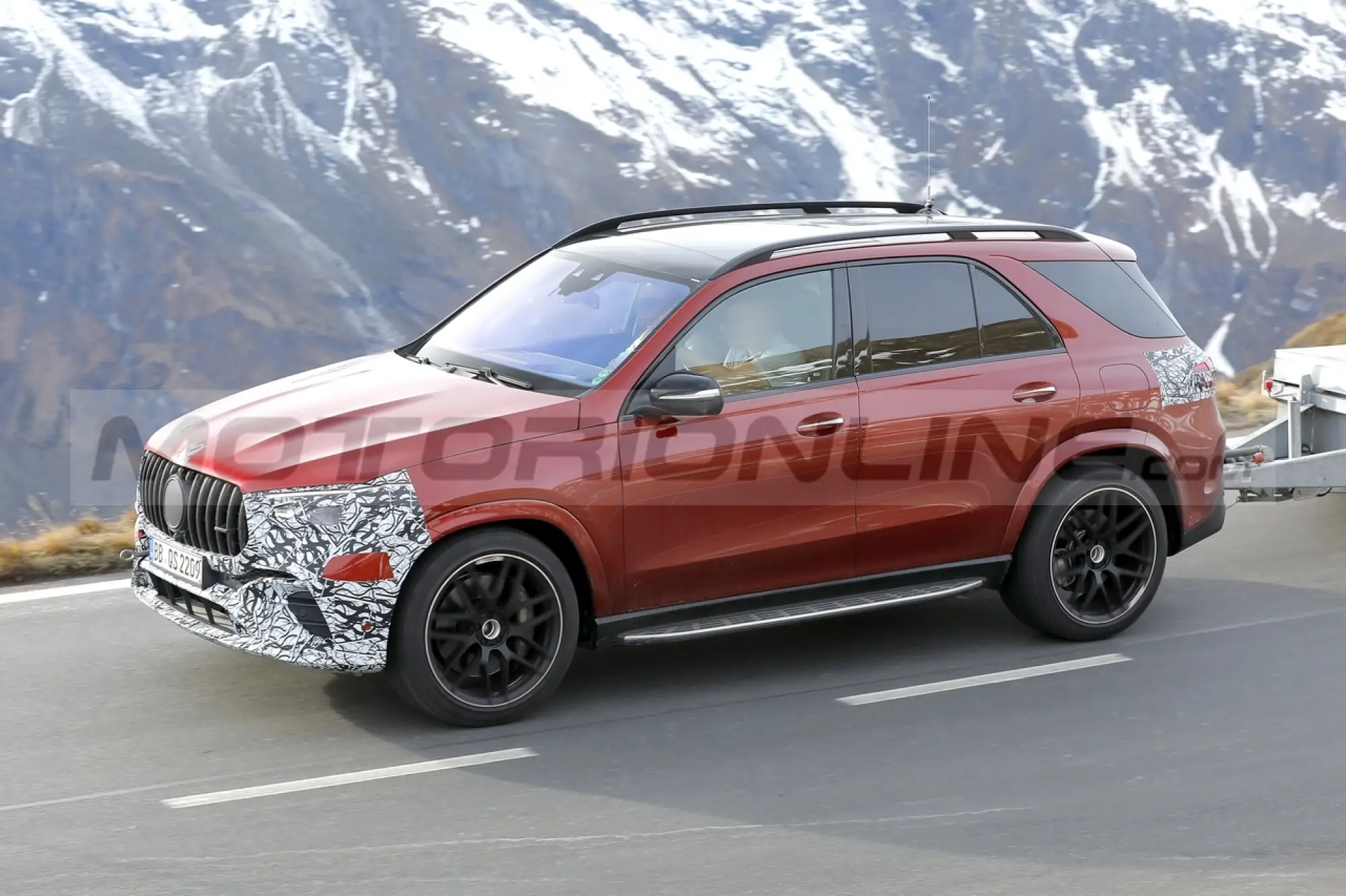 Mercedes-AMG GLE 53 e GLE 53 Coupé 2024 - Foto Spia 07-10-2022 - 15