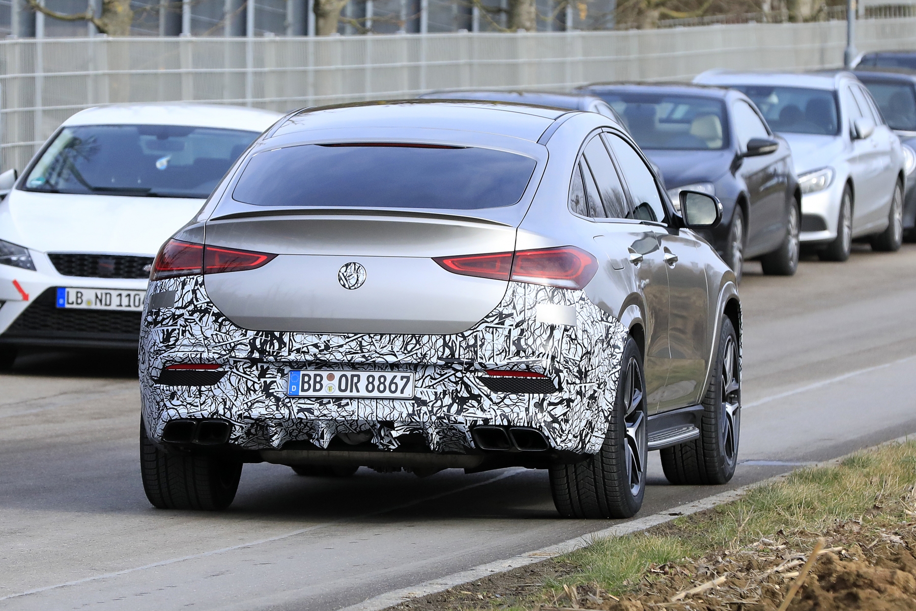 Mercedes amg gle coupè 2020 - le foto spia