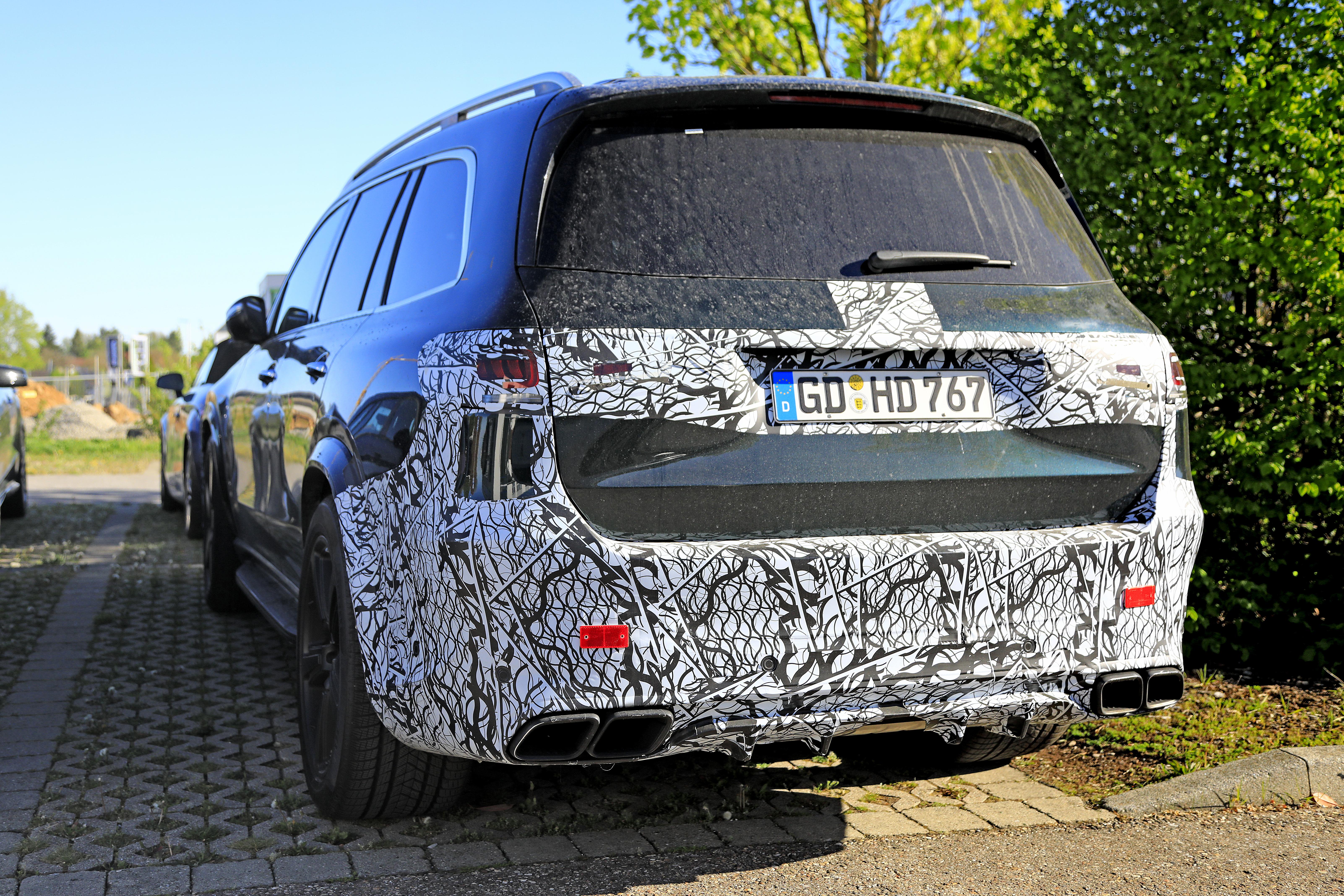 Mercedes-AMG GLS63 2020 - Le prime foto spia