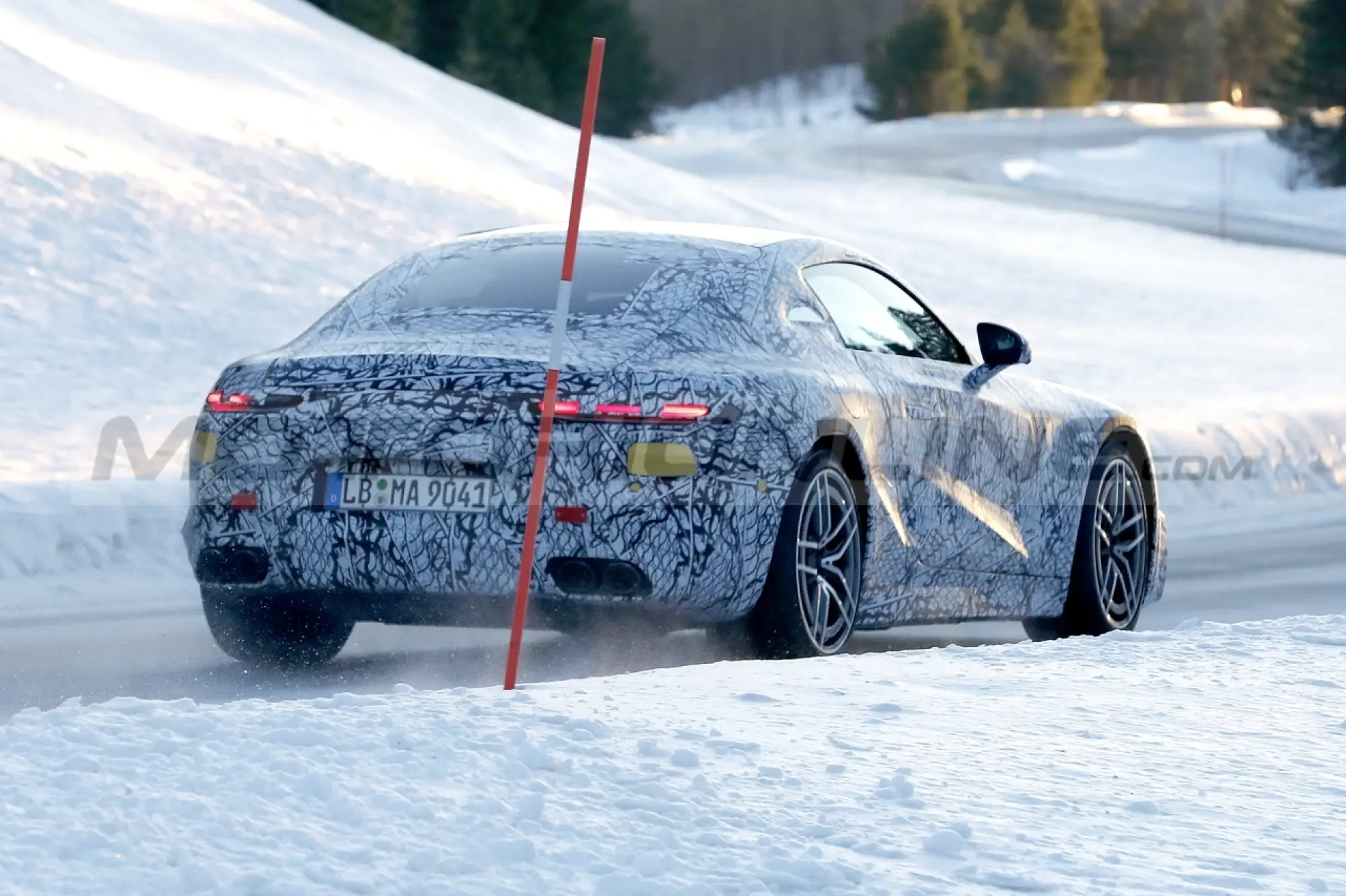 Mercedes-AMG GT 2023 - Foto Spia 21-01-2022 - 9