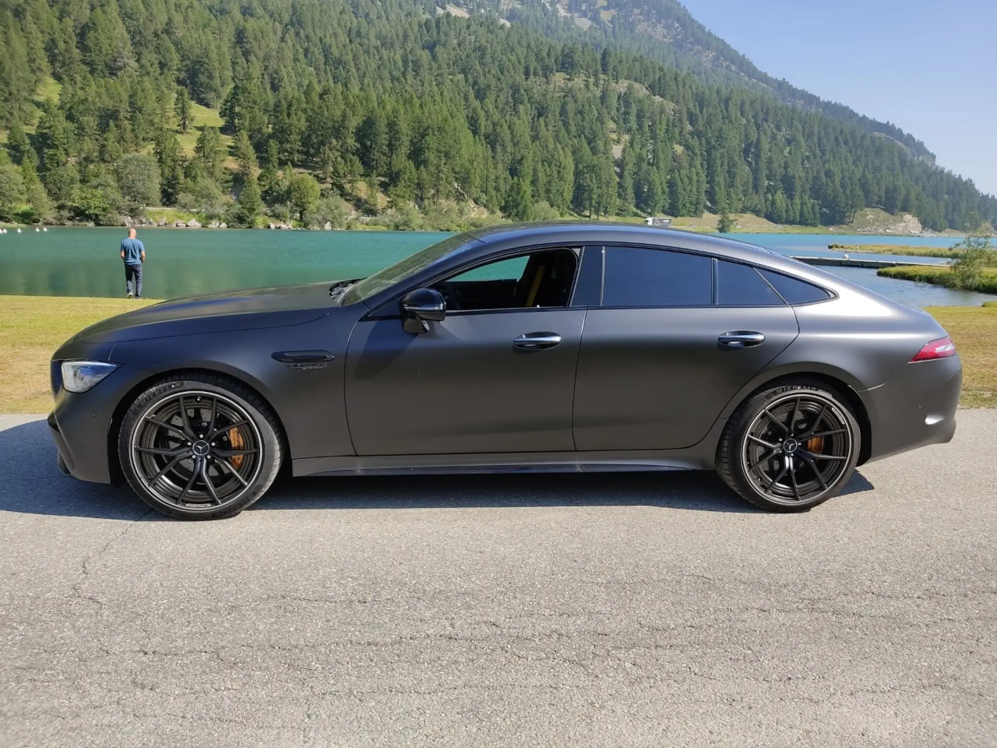 Mercedes AMG GT 4 63 S E Performance Coupe4 - Prova St Moritz - 8