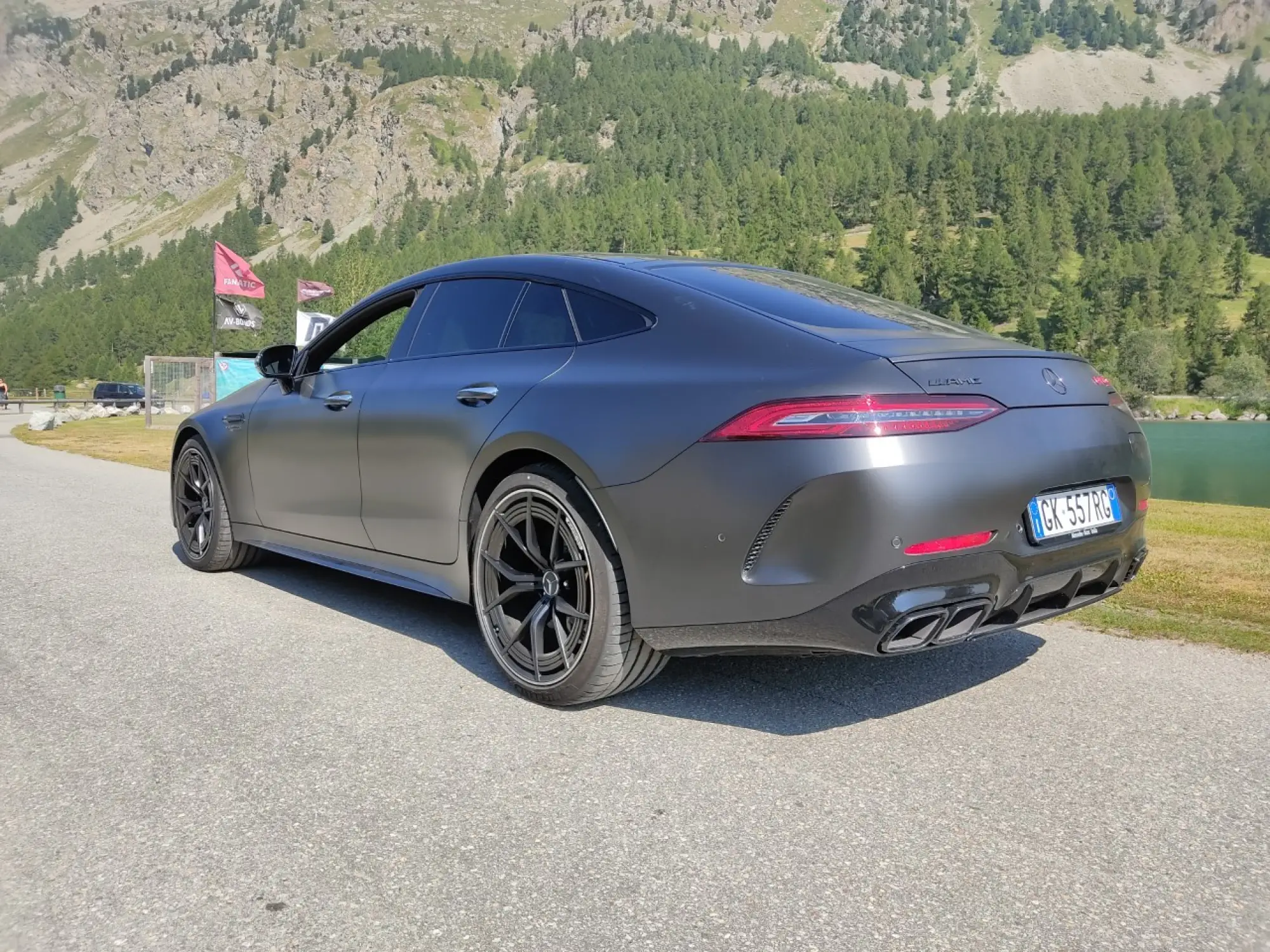 Mercedes AMG GT 4 63 S E Performance Coupe4 - Prova St Moritz - 4