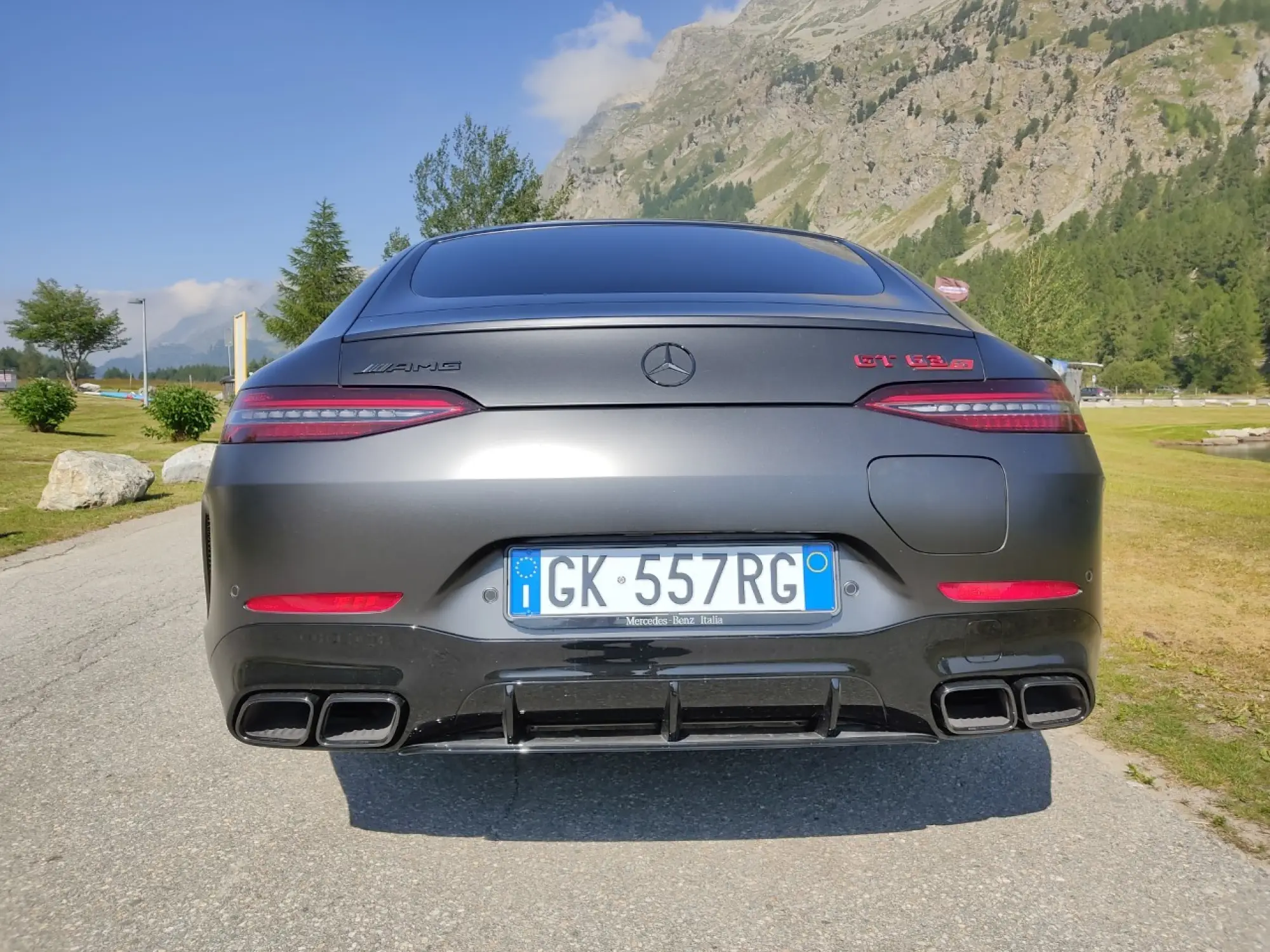 Mercedes AMG GT 4 63 S E Performance Coupe4 - Prova St Moritz - 5
