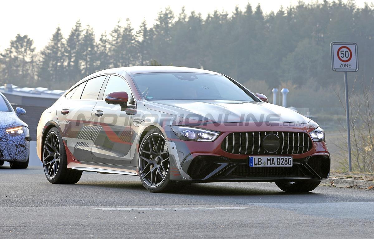 Mercedes-AMG GT 4 door 2022 - Foto spia 22-04-2021