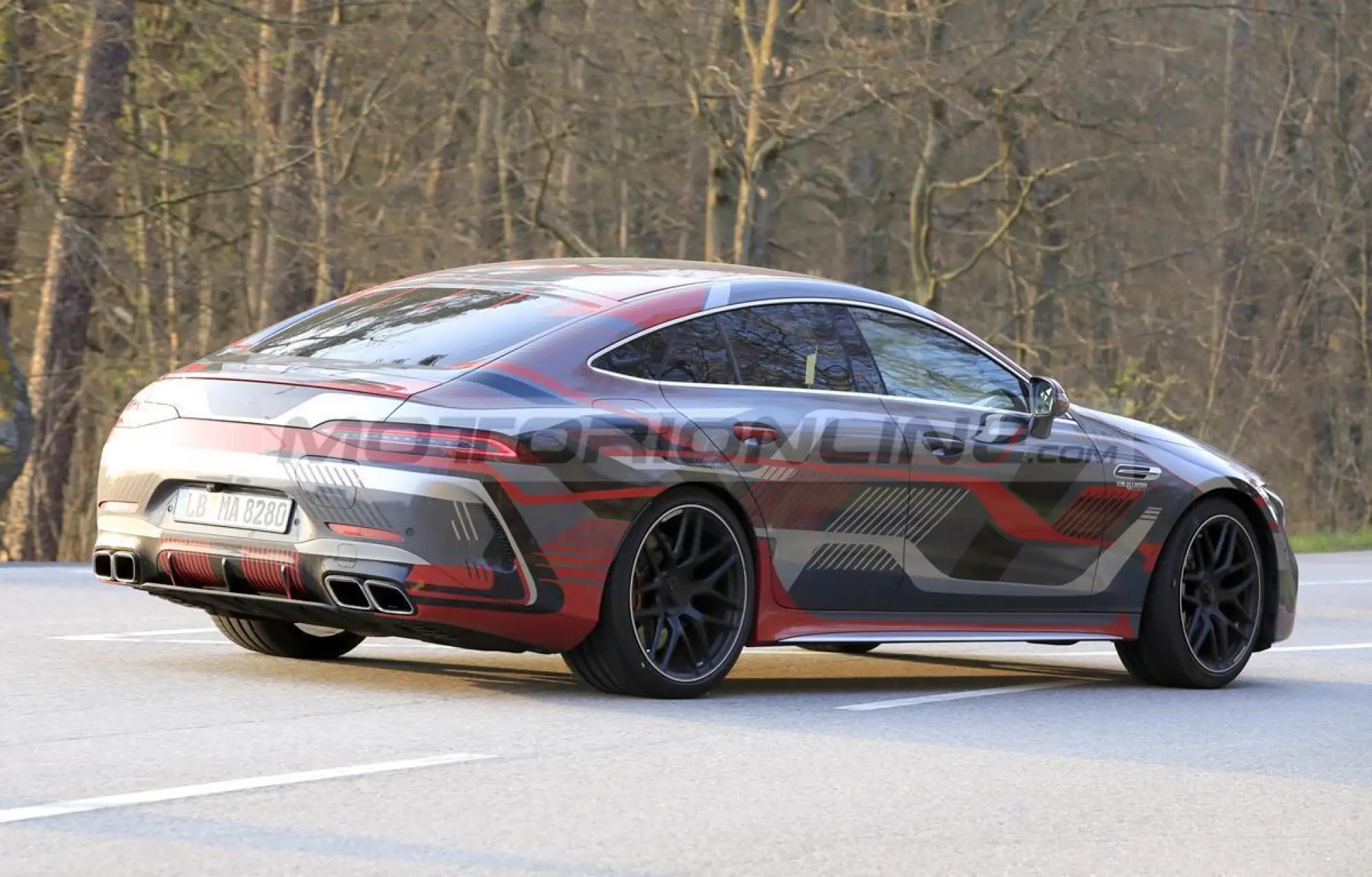 Mercedes-AMG GT 4 door 2022 - Foto spia 22-04-2021 - 8