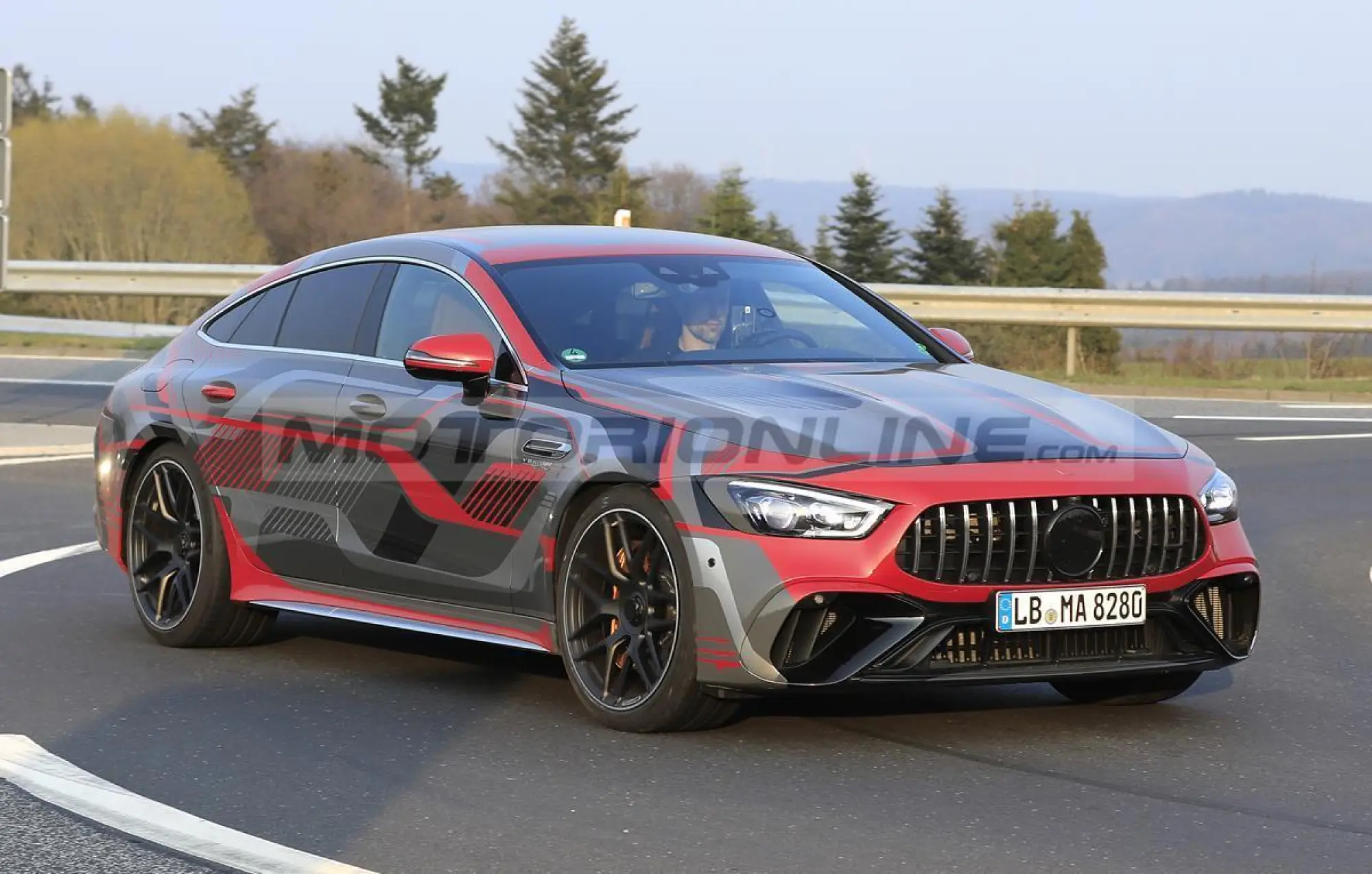 Mercedes-AMG GT 4 door 2022 - Foto spia 22-04-2021 - 17