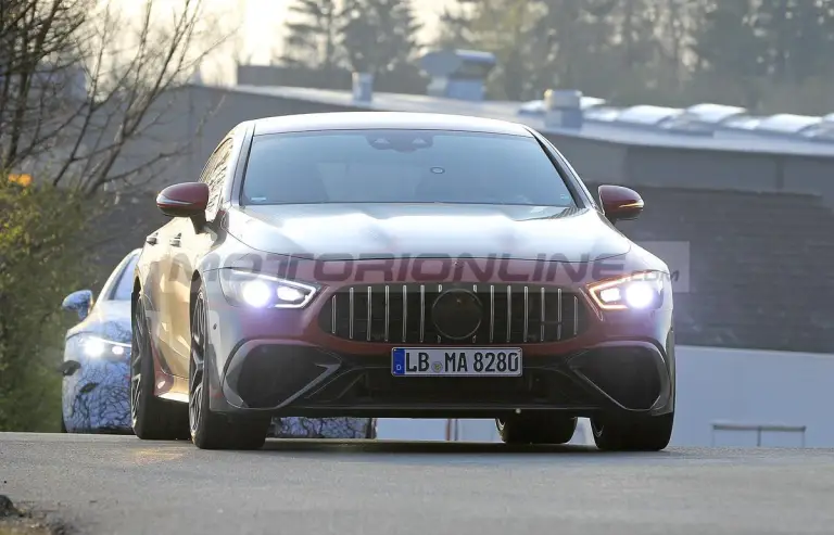 Mercedes-AMG GT 4 door 2022 - Foto spia 22-04-2021 - 2