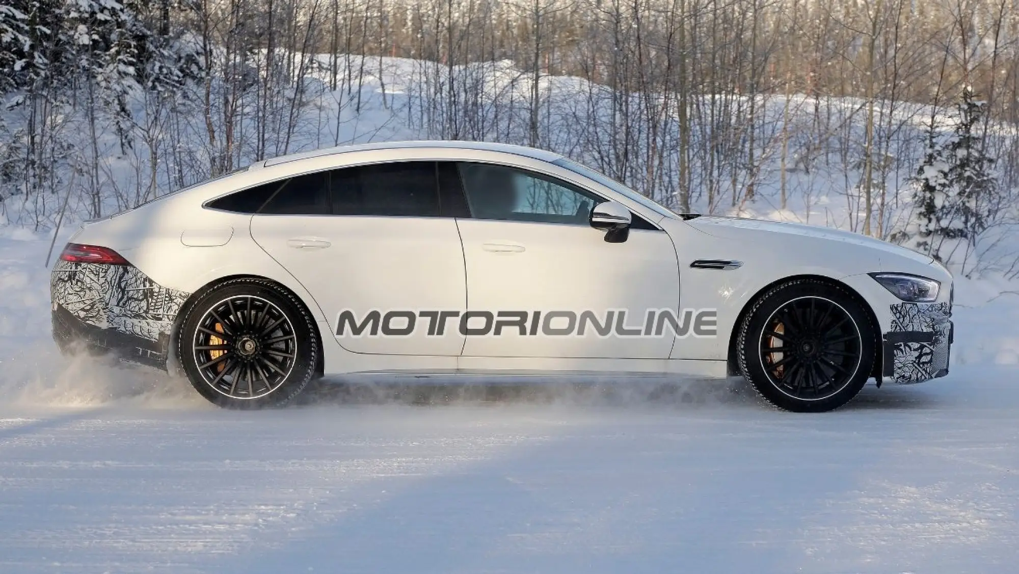 Mercedes AMG GT 73S Foto Spia  - 4