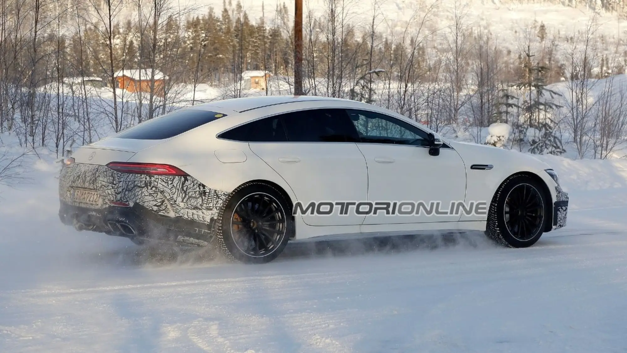Mercedes AMG GT 73S Foto Spia  - 8
