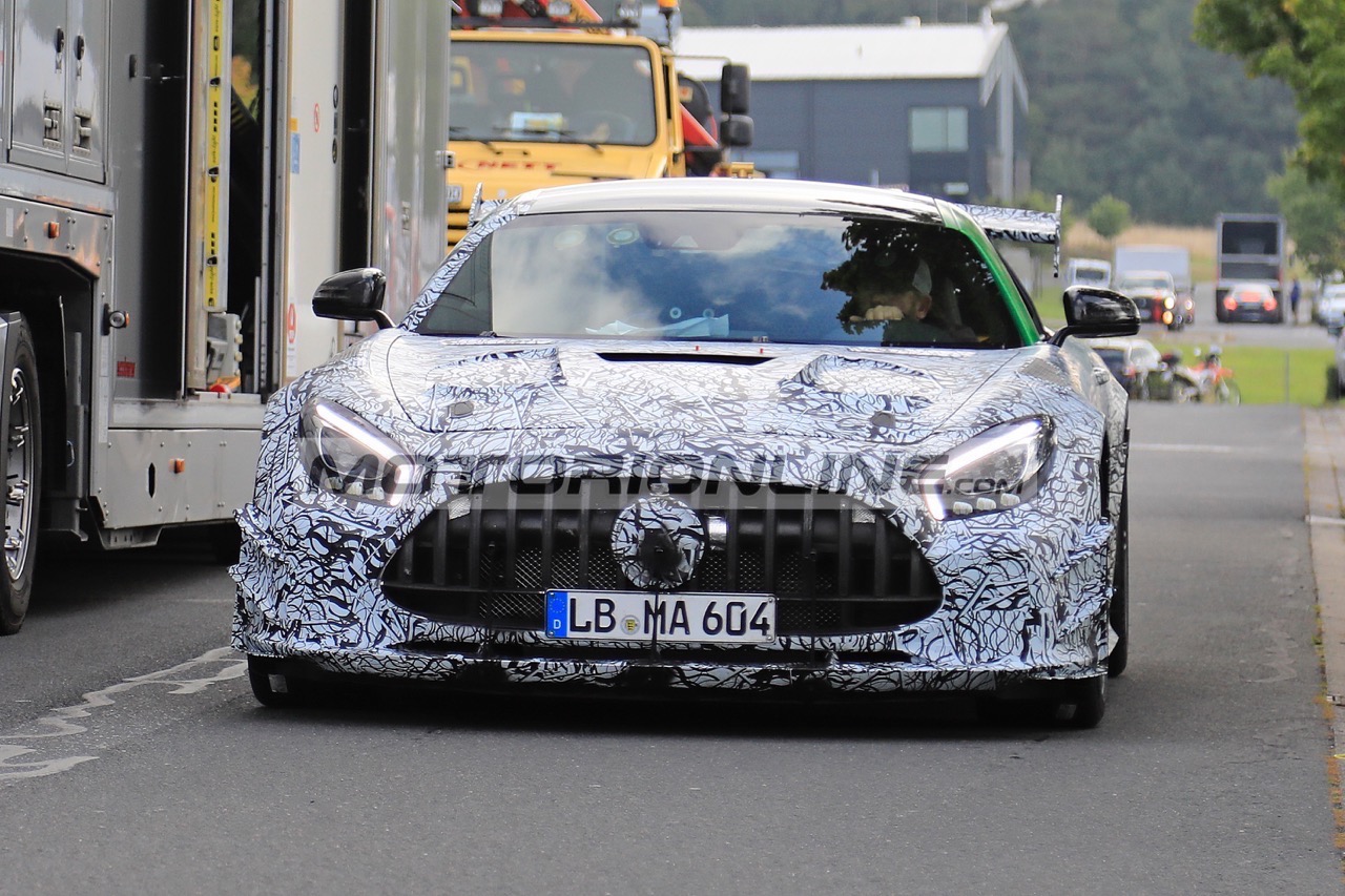 Mercedes-AMG GT Black Series - Foto spia 18-9-2019