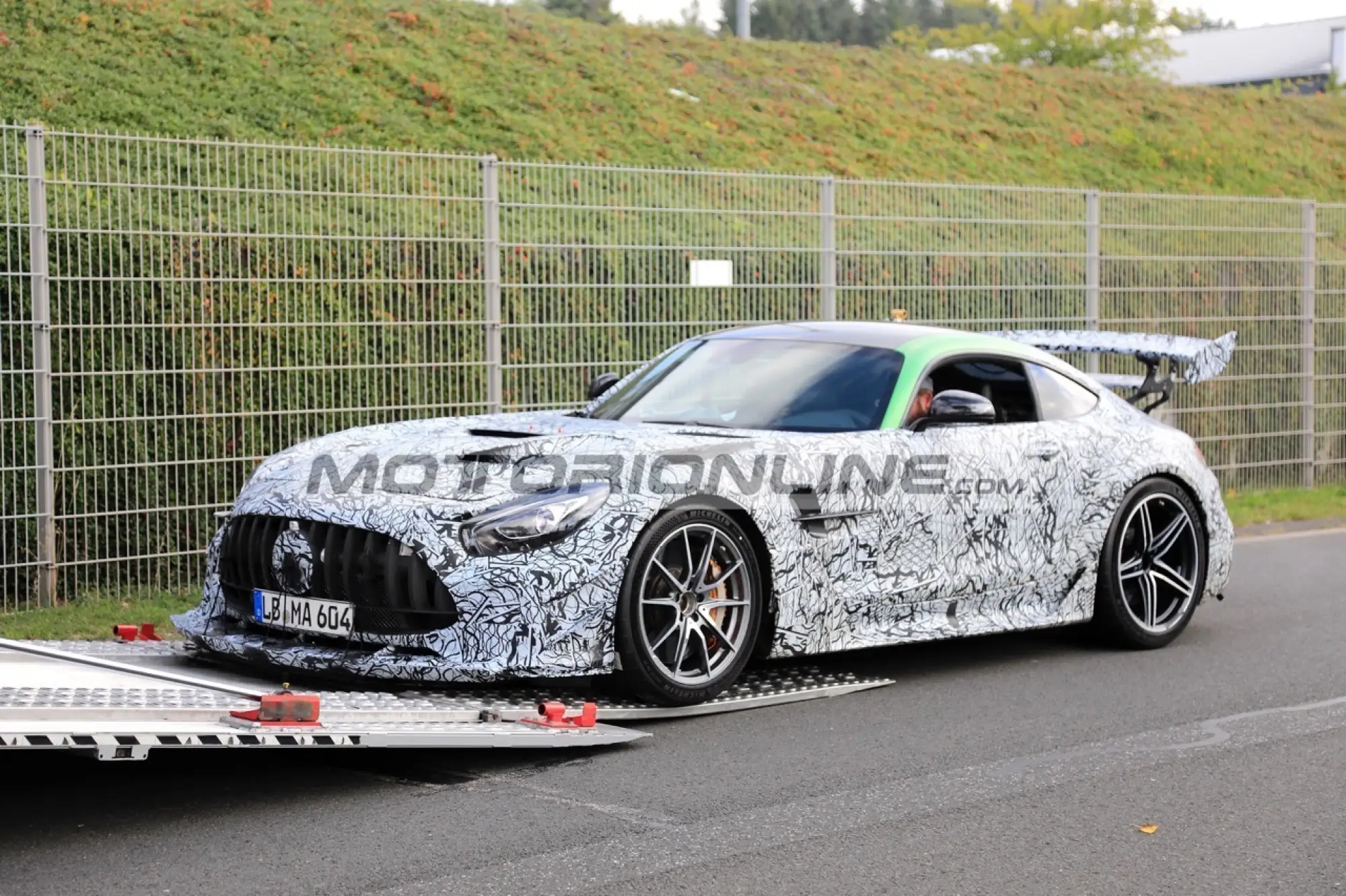 Mercedes-AMG GT Black Series - Foto spia 18-9-2019 - 11