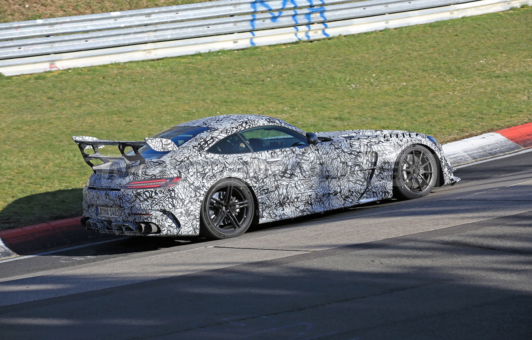 Mercedes-AMG GT Black Series - Foto spia 24-03-2020