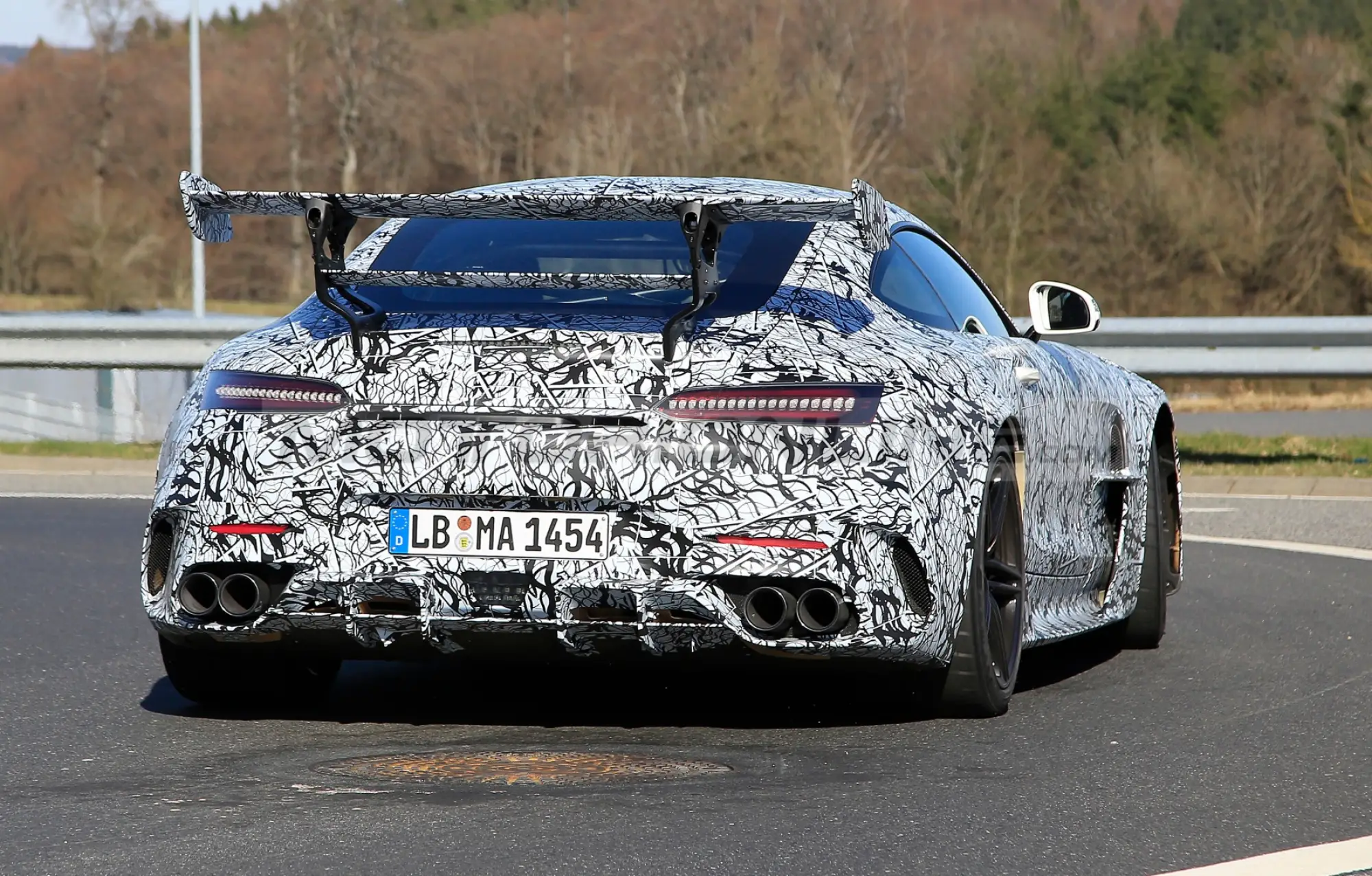 Mercedes-AMG GT Black Series - Foto spia 24-03-2020 - 8