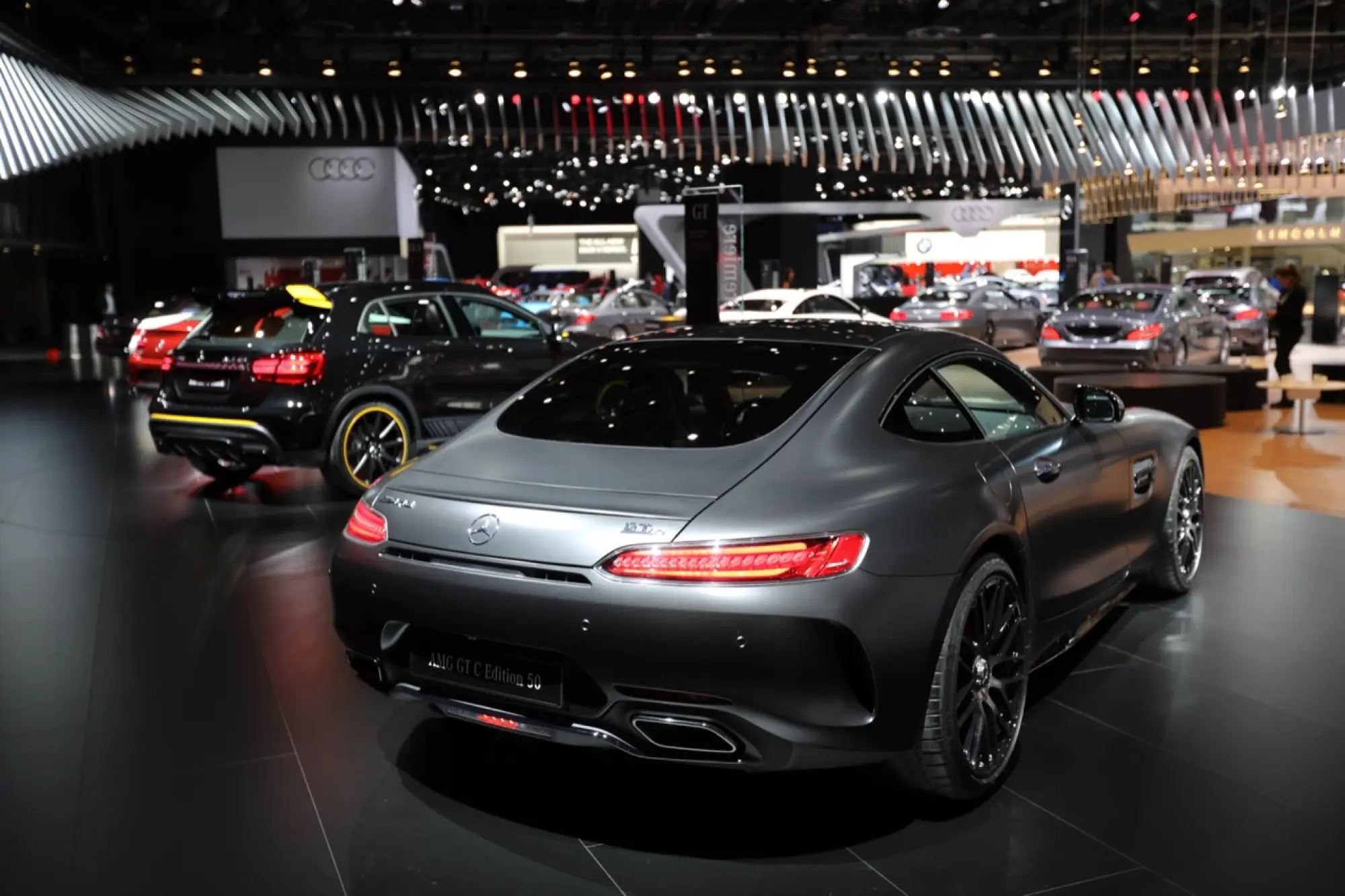 Mercedes-AMG GT C Coupe Edition 50 e GT S - Salone di Detroit 2017 - 5