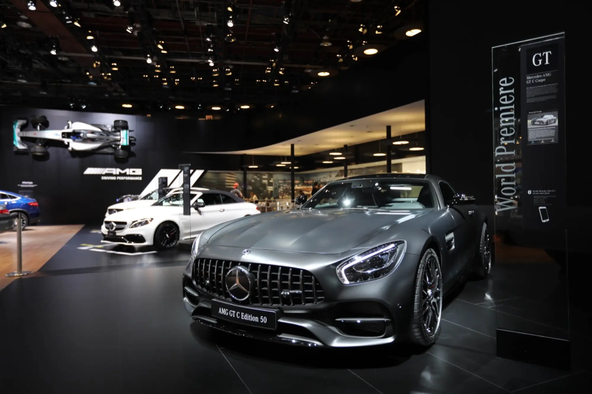 Mercedes-AMG GT C Coupe Edition 50 e GT S - Salone di Detroit 2017 - 8