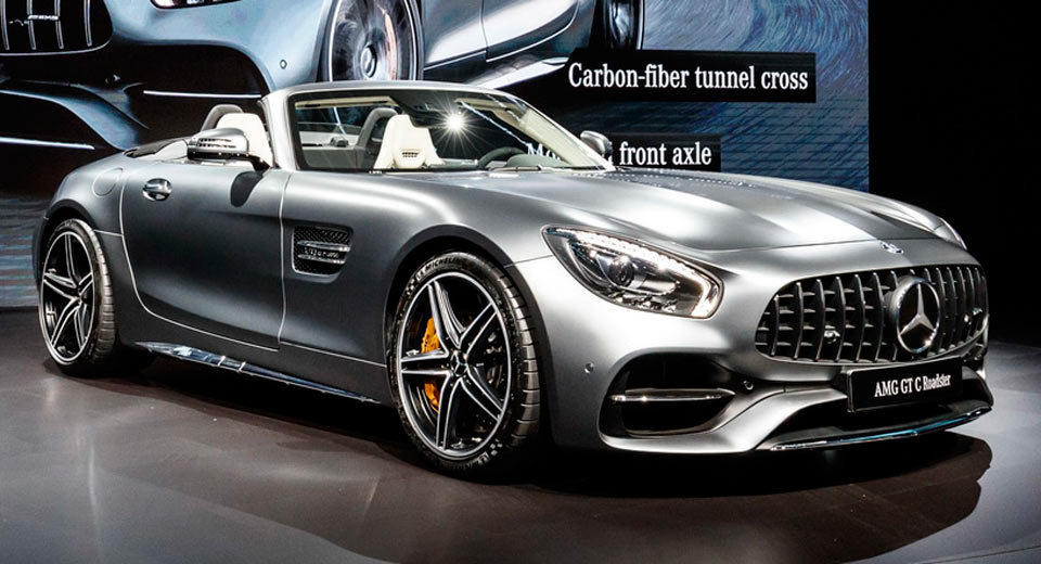 Mercedes AMG GT C Roadster al Salone di Los Angeles 2016