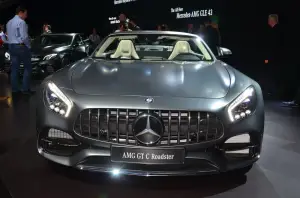 Mercedes AMG GT C Roadster al Salone di Los Angeles 2016