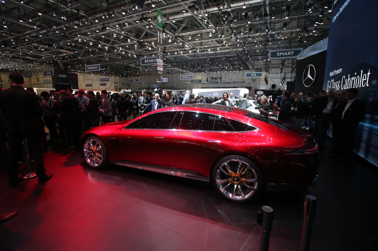 Mercedes AMG GT Concept Foto Live - Salone di Ginevra 2017