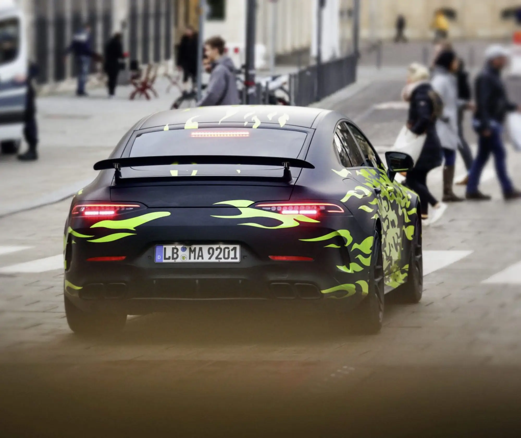 Mercedes-AMG GT Green Flames - 3