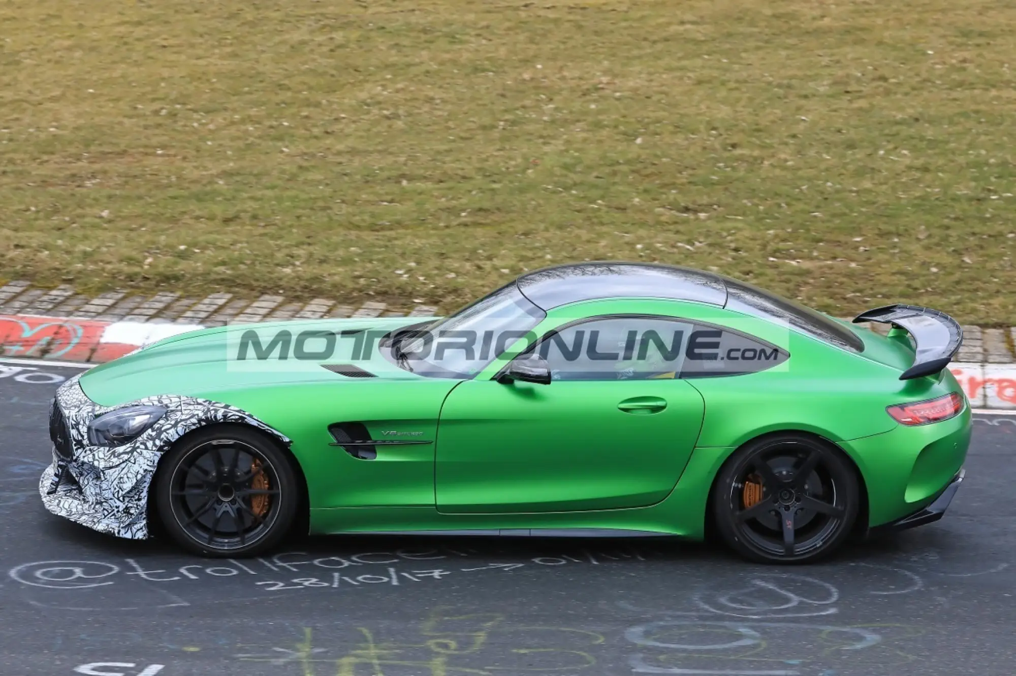 Mercedes-AMG GT R facelift foto spia 30-3-2018 - 5