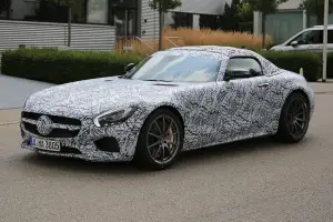 Mercedes AMG GT Roadster foto spia 26 luglio 2016 - 3