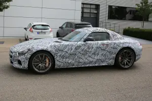 Mercedes AMG GT Roadster foto spia 26 luglio 2016 - 4