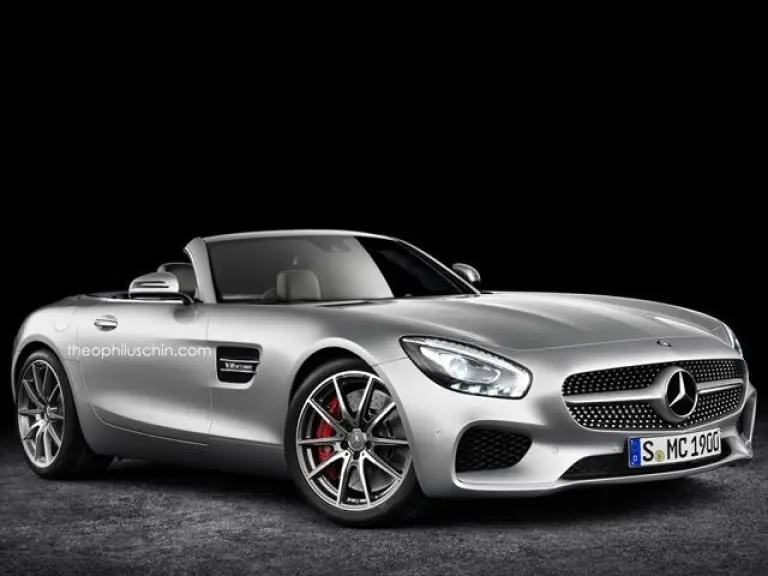 Mercedes AMG GT Roadster render - 1