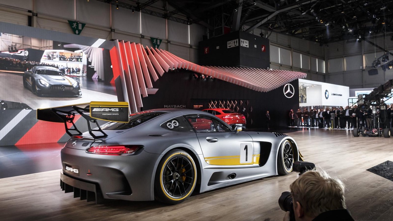 Mercedes AMG GT3 -nuova galleria Salone di Ginevra 2015