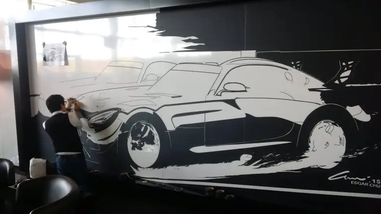 Mercedes AMG GT3 - Tape art - 3