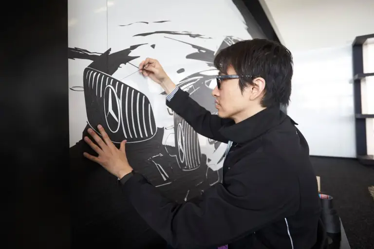 Mercedes AMG GT3 - Tape art - 4