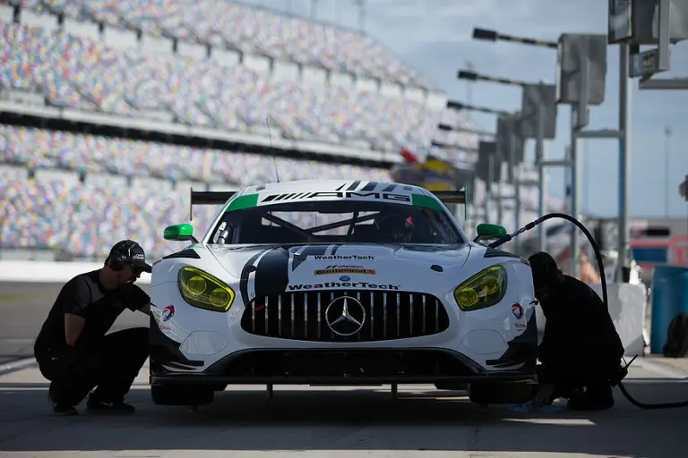 Mercedes AMG GT3 - collaudi a Daytona in vista del debutto nell'IMSA WeatherTech Sportscar - 8