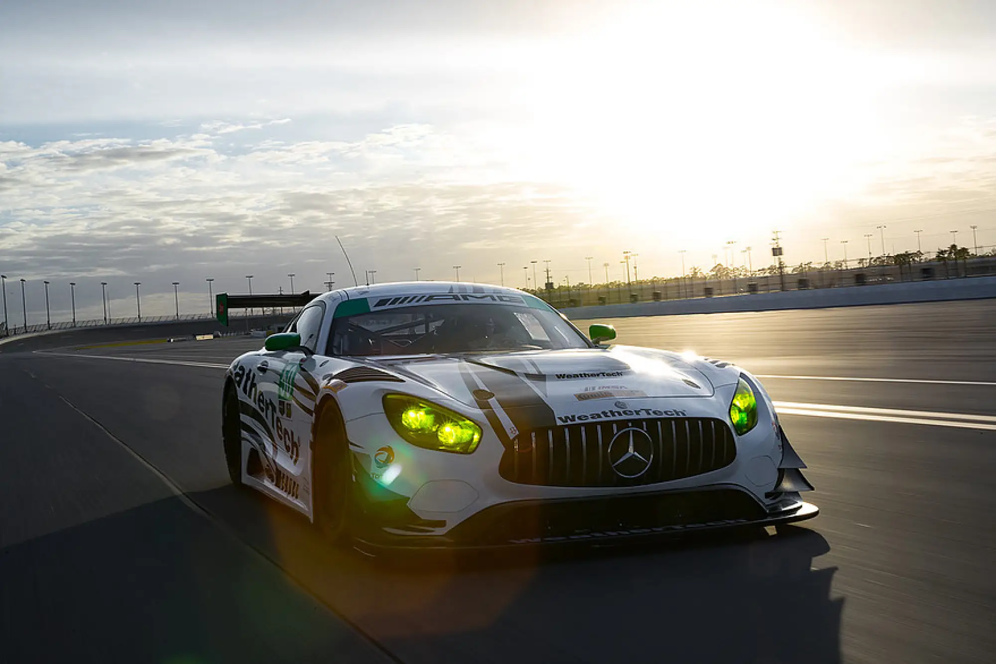 Mercedes AMG GT3 - collaudi a Daytona in vista del debutto nell'IMSA WeatherTech Sportscar - 10