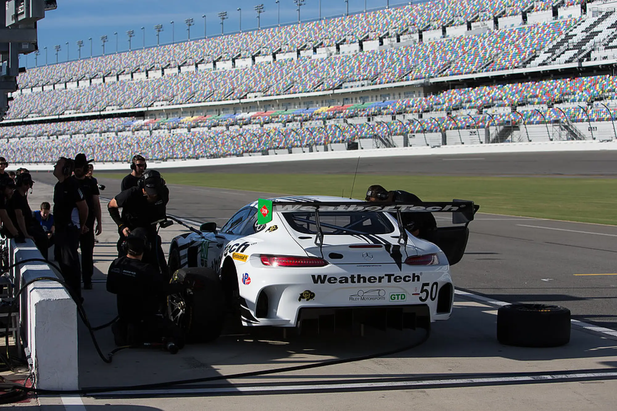 Mercedes AMG GT3 - collaudi a Daytona in vista del debutto nell'IMSA WeatherTech Sportscar - 17