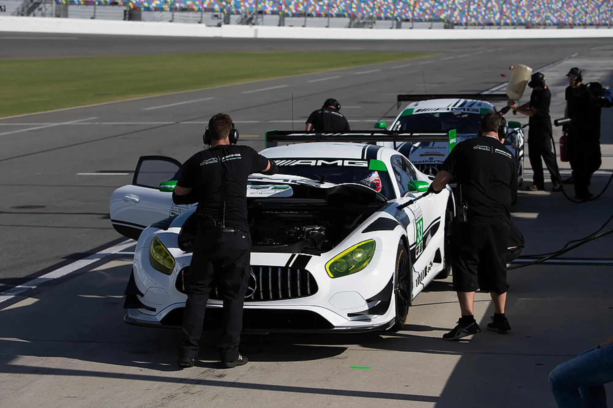 Mercedes AMG GT3 - collaudi a Daytona in vista del debutto nell'IMSA WeatherTech Sportscar - 20