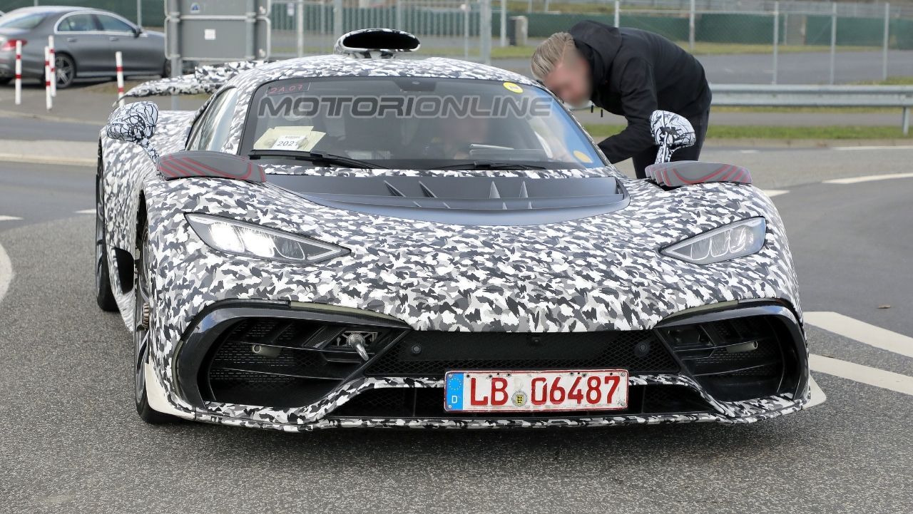 Mercedes-AMG Project One - Foto Spia 