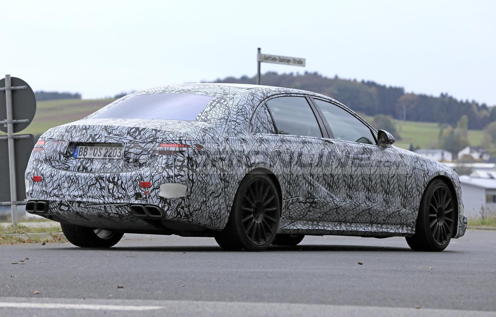 Mercedes-AMG S 63 2021 - Foto spia 26-10-2020