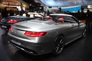 Mercedes-AMG S 63 4MATIC Cabriolet Edition 130 - Salone di Detroit 2016